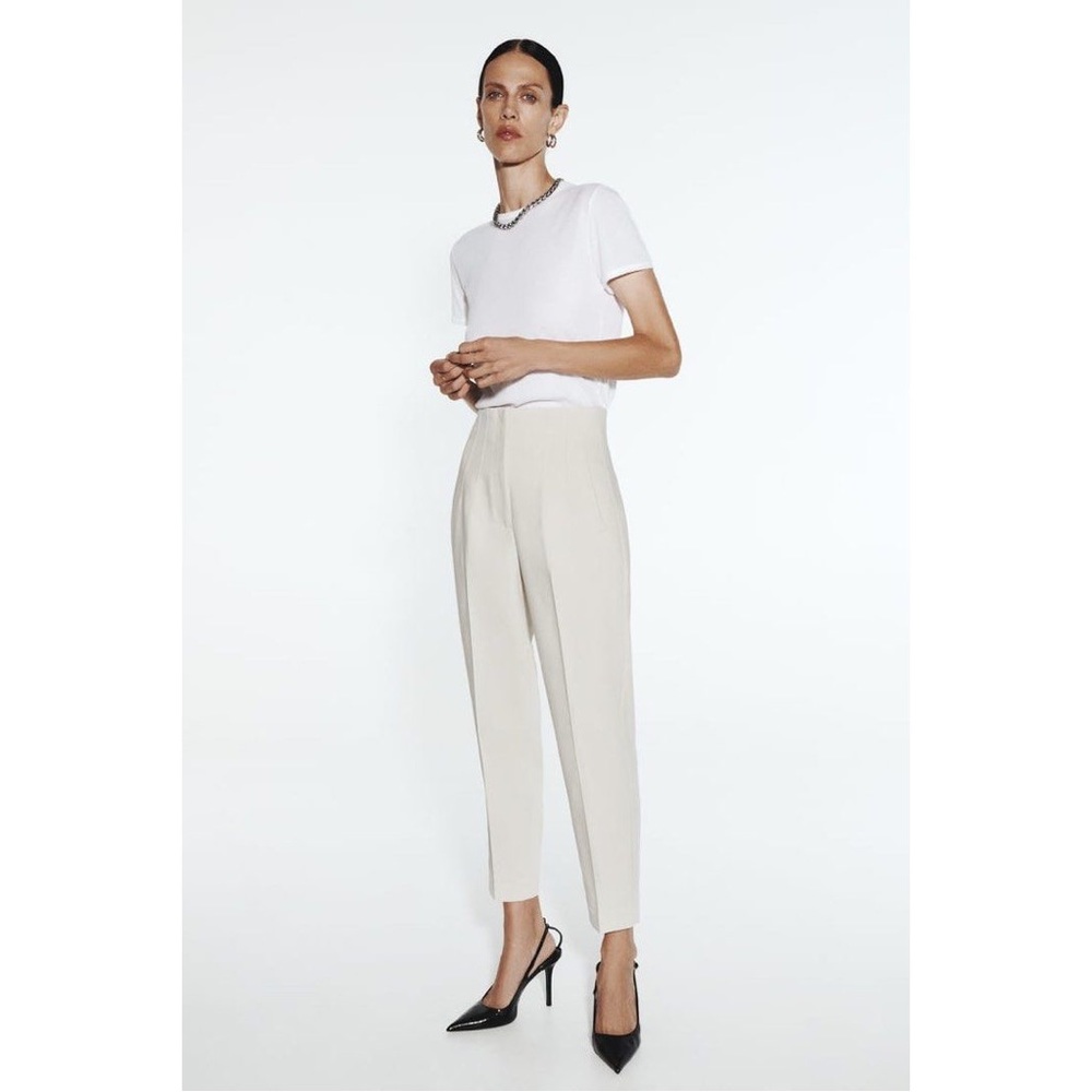 Zara Cream Trousers